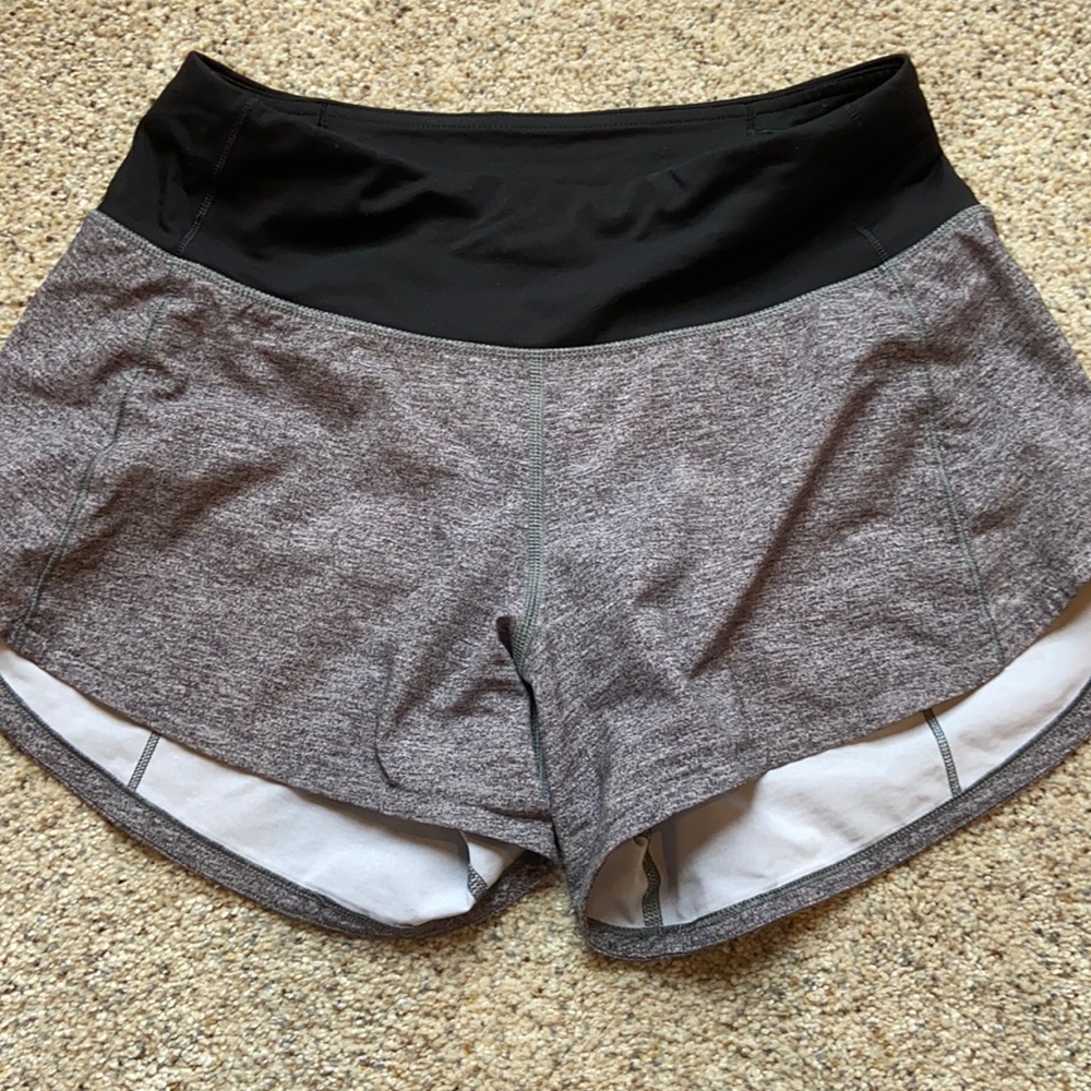 lululemon sped up short high waisted length 3”